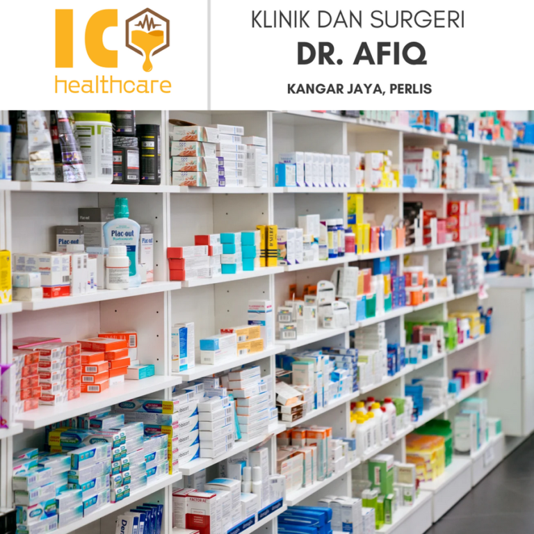 beli ubat di klinik dan surgeri dr afiq