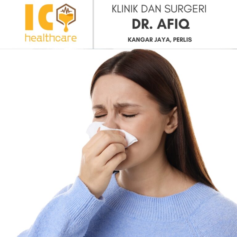 rawatan demam dan selsema di klinik dan surgeri dr afiq perlis