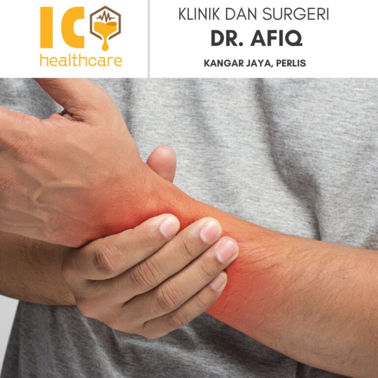 rawatan sakit sendi di klinik dan surgeri dr afiq perlis